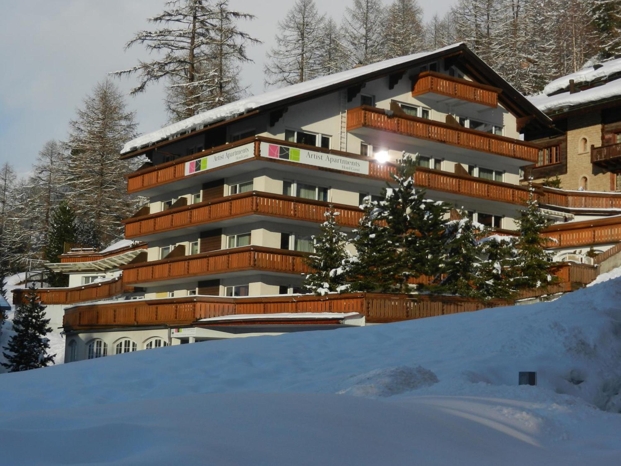 Artist Apartments & Hotel Garni Zermatt Extérieur photo