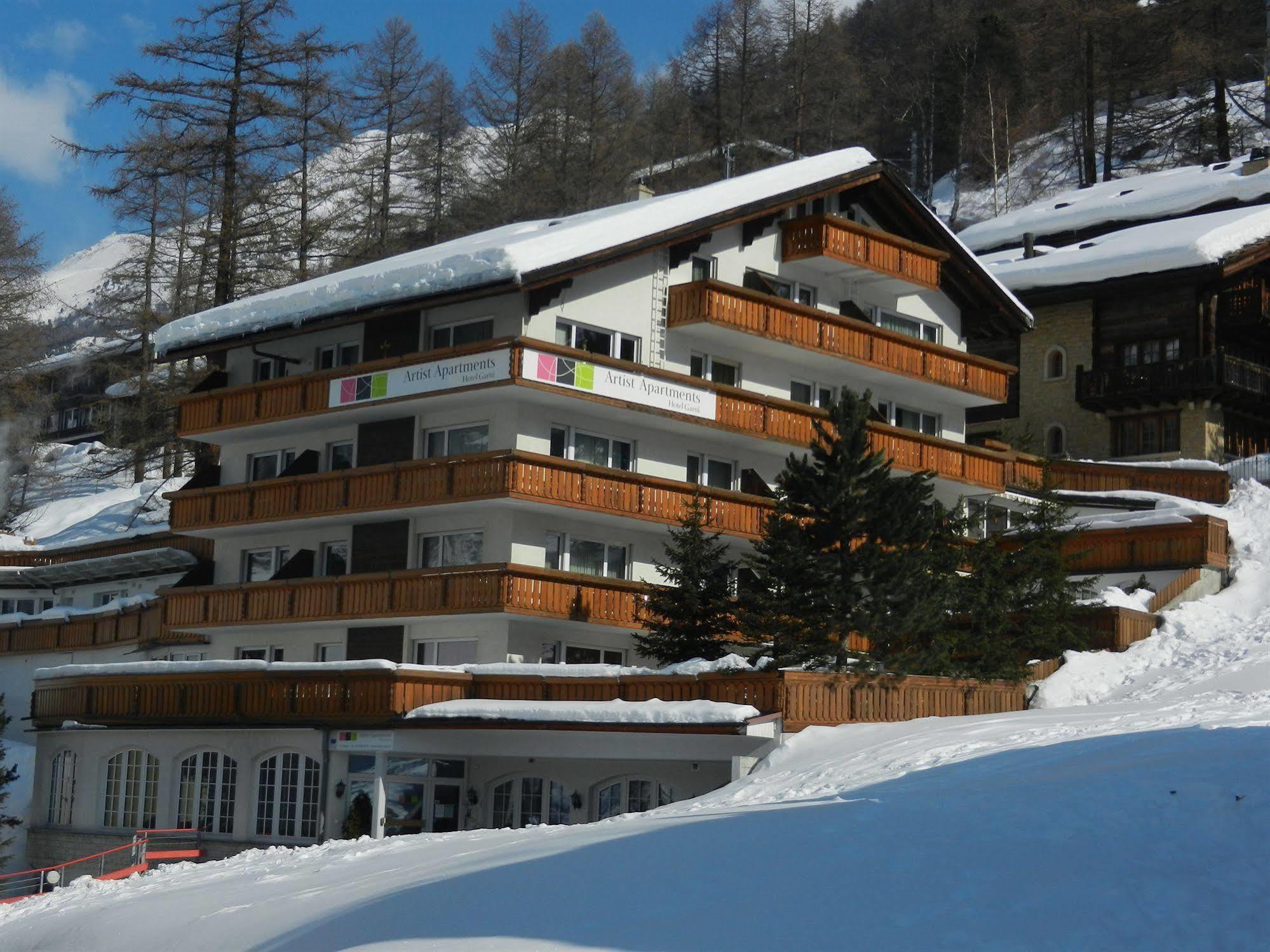 Artist Apartments & Hotel Garni Zermatt Extérieur photo